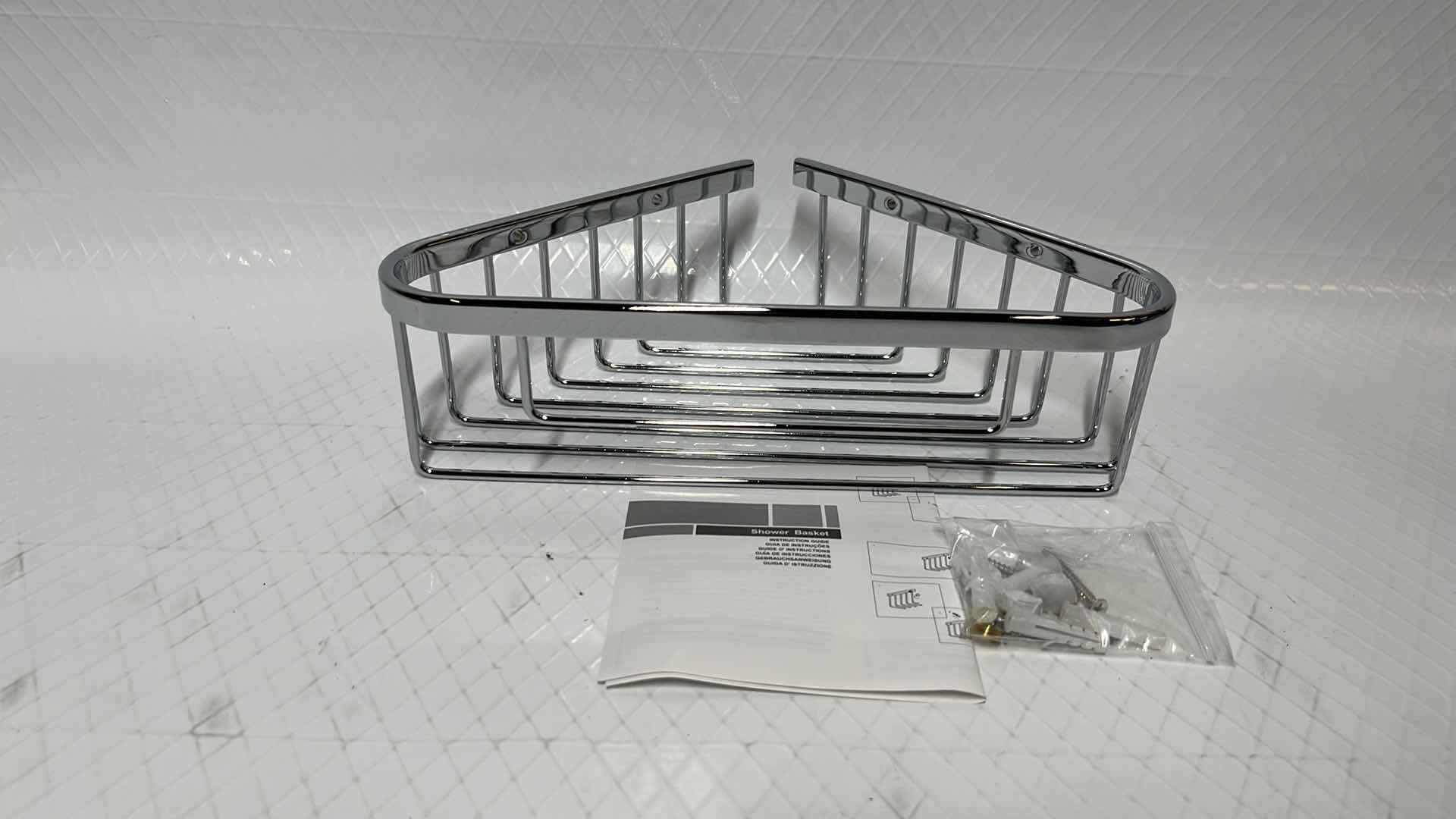 Photo 3 of 2- BETTER LIVING BATH BOUTIQUE COLLECTION SOLID BRASS/CHROME FINISH LUXURY CORNER BASKET (MODEL 11251)