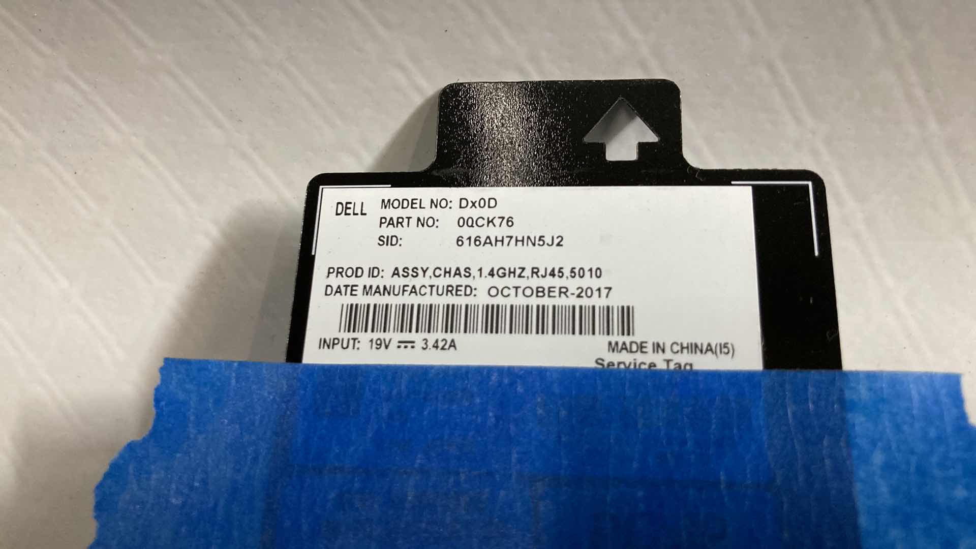 Photo 4 of DELL WYSE AMD G-T48E DUAL CORE 1.40GHz 8GB FLASH 2GB RAM THIN CLIENT MODEL Dx0D (3)