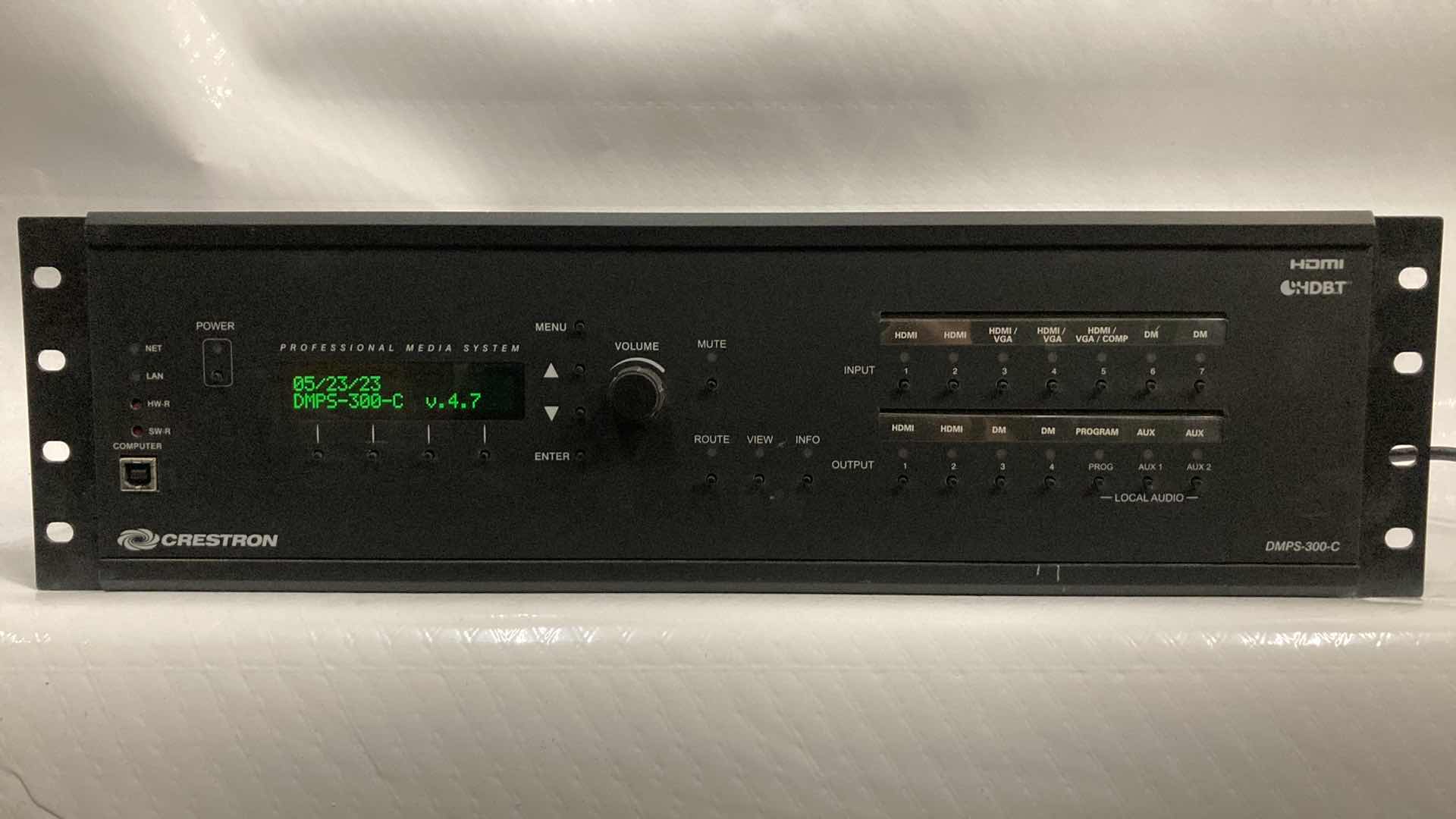 Photo 1 of CRESTRON PROFESSIONAL MEDIA SYSTEM MODEL DMPS-300-C