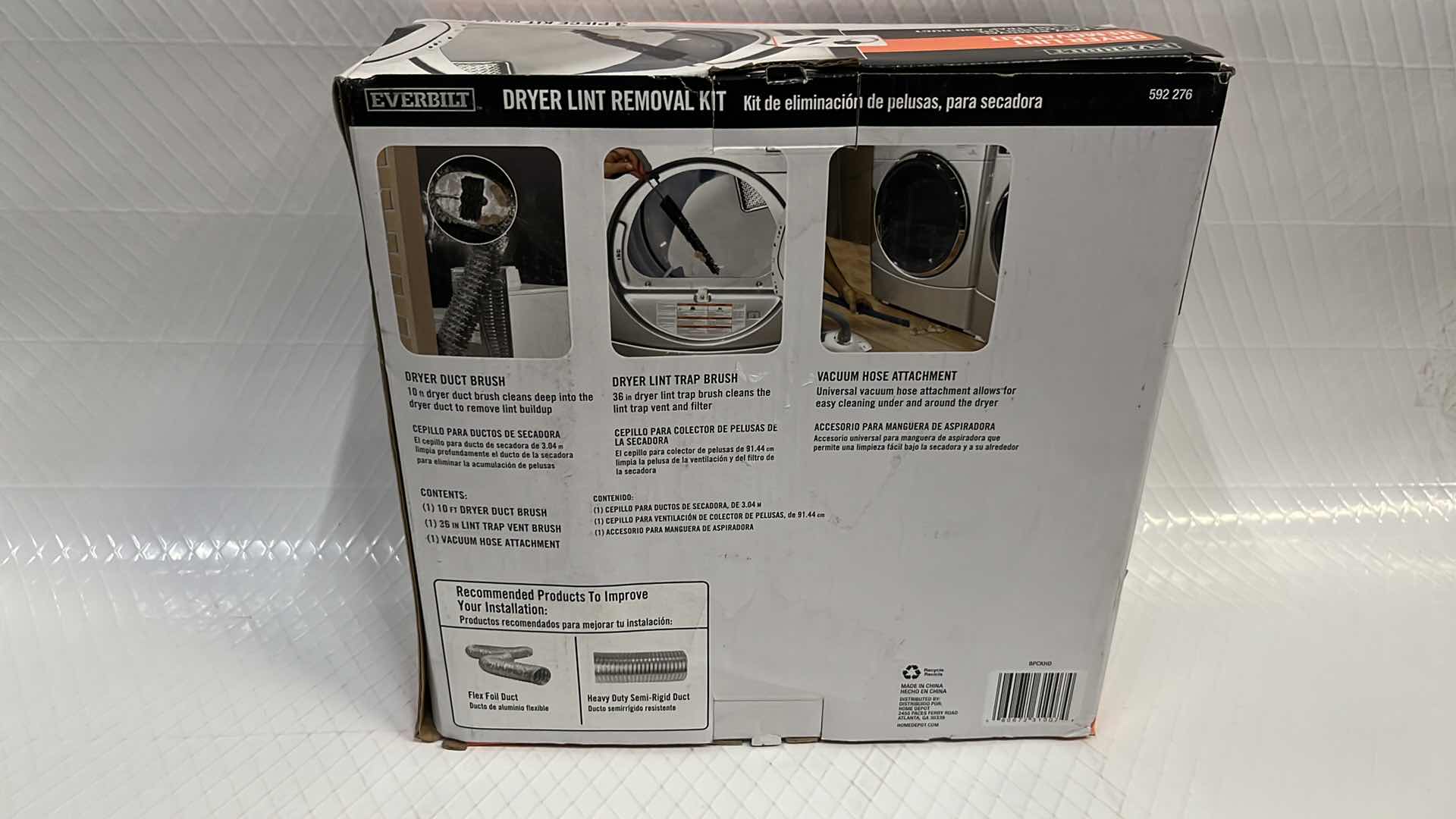 Photo 4 of NEW EVERBILT DRYER LINT REMOVAL 3 PIECE KIT (#592276)