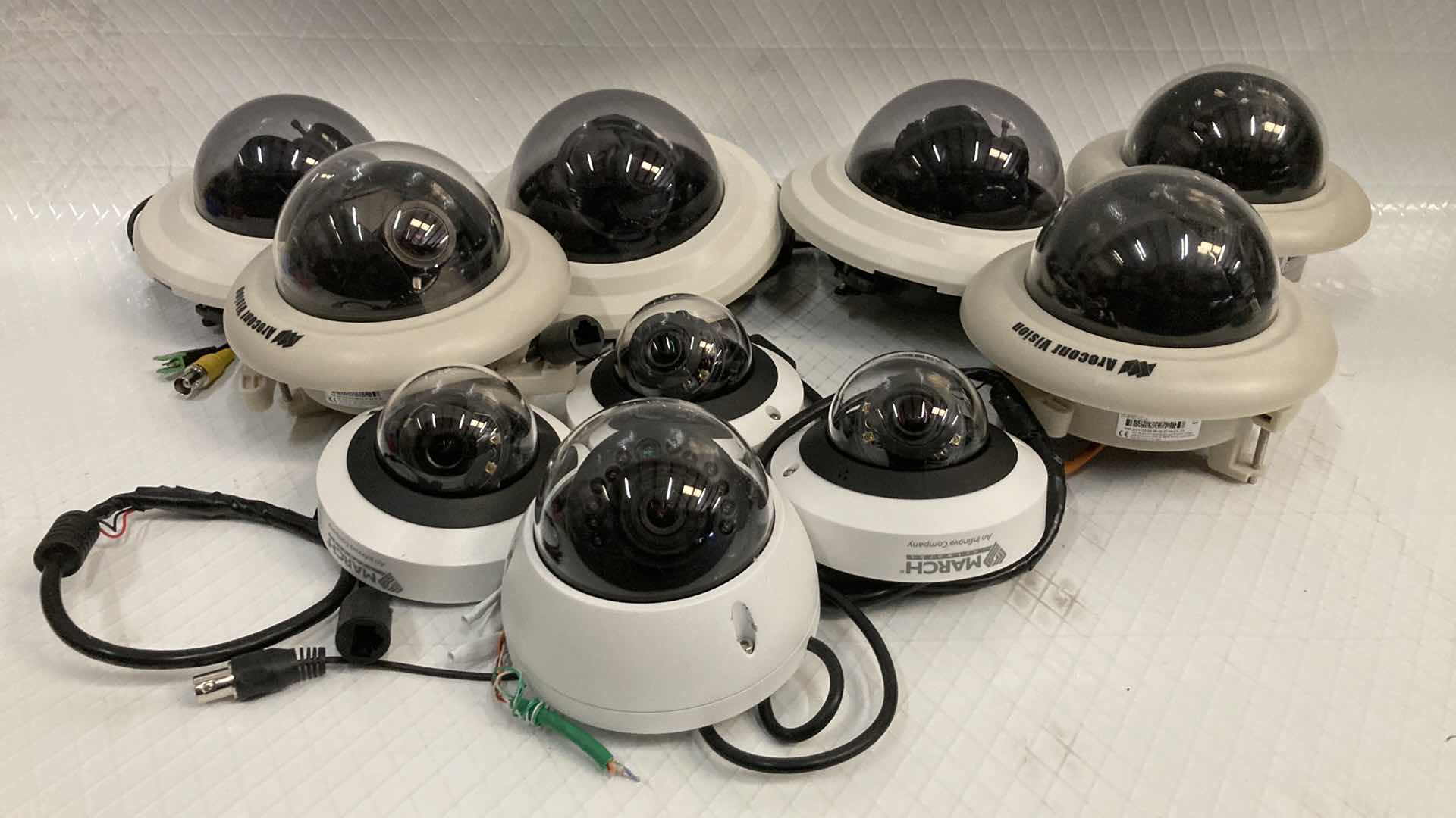 Photo 1 of DOME SECURITY CAMERAS VARIOUS BRANDS & MODELS (10)