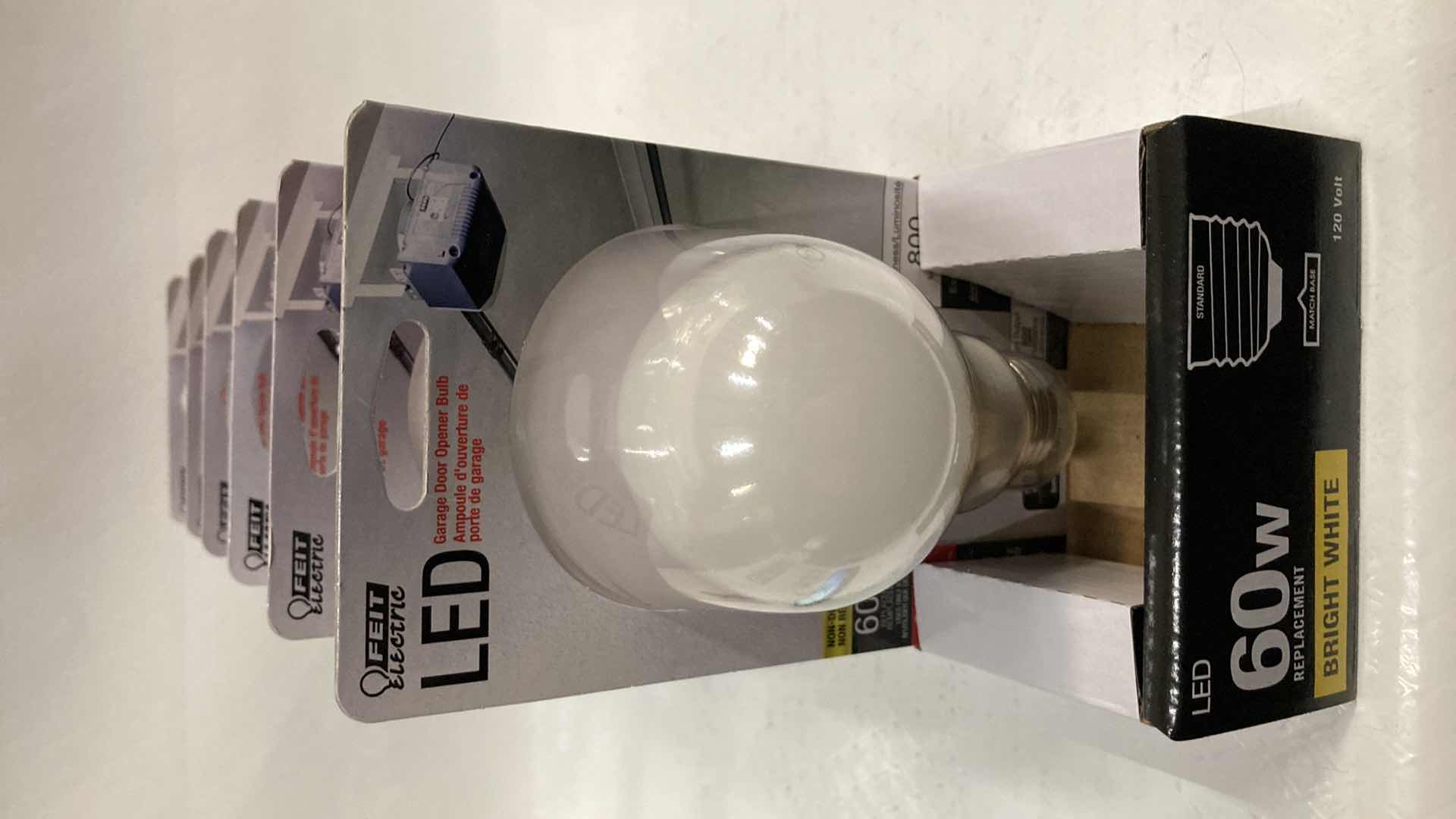 Photo 2 of NEW FIET ELECTRIC LED 60WATT BRIGHT WHITE BULBS (6)