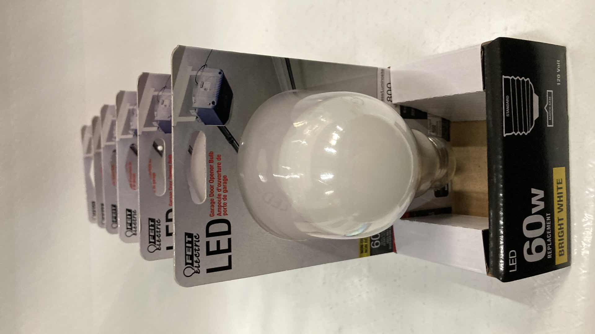 Photo 2 of NEW FIET ELECTRIC LED 60WATT BRIGHT WHITE BULBS (6)