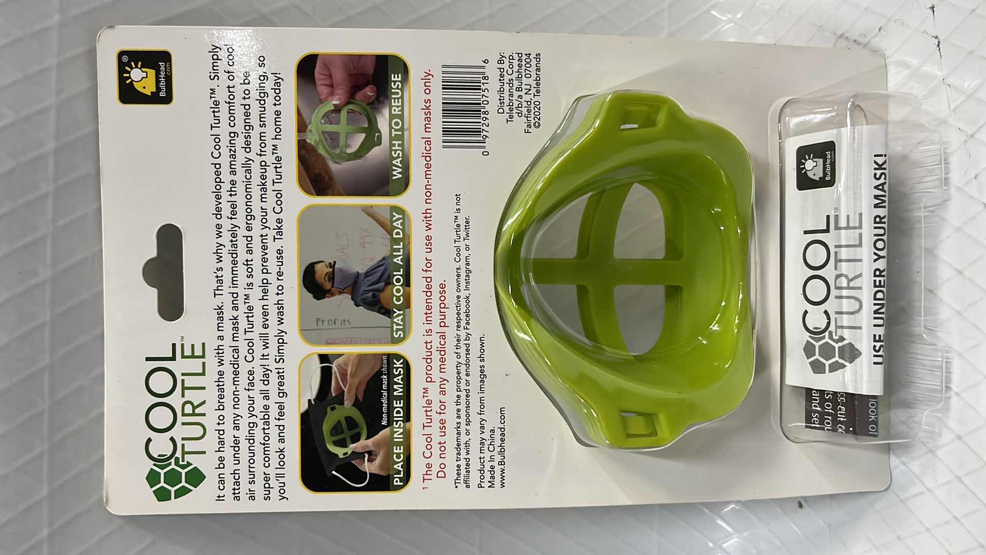 Photo 4 of 5- NEW COOL TURTLE 6-PACK NON-MEDICAL MASK ENHANCER