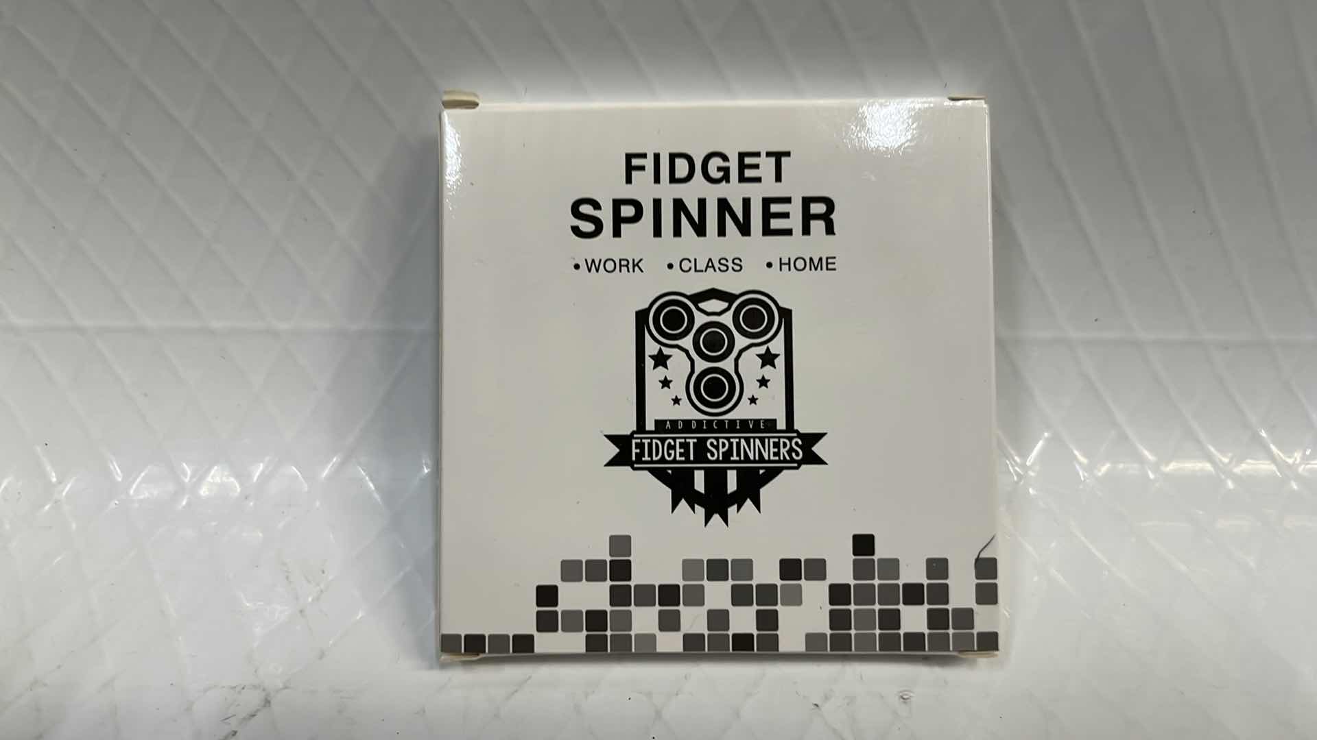 Photo 4 of 10- BLACK FIDGET SPINNER TOY, STRESS TOOL FINGER BALANCE FUN