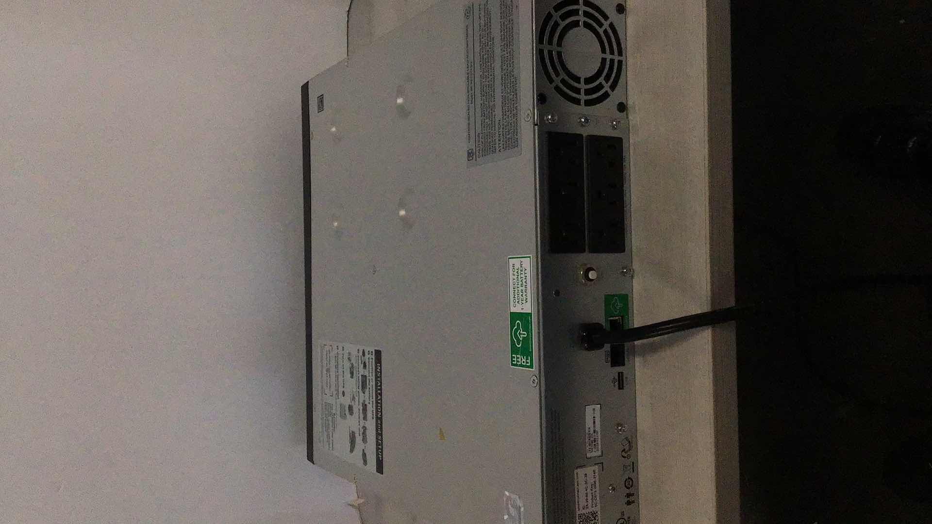 Photo 2 of APC SMART-UPS C1500 BACKUP BATTERY POWER SUPPLY MODEL SMC1500-2UC