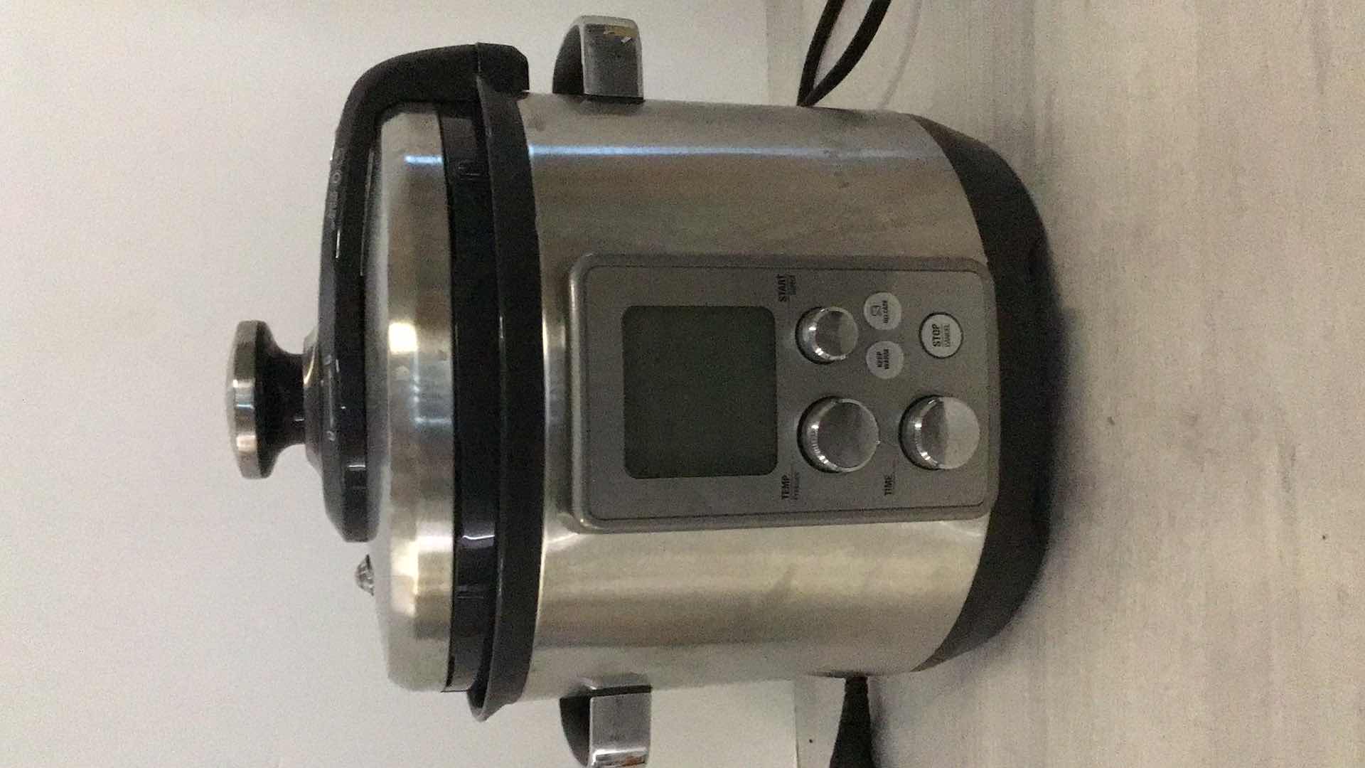 Photo 1 of BREVILLE THE FAST SLOW PRO PRESSURE COOKER MODEL BPR700BSSUSC