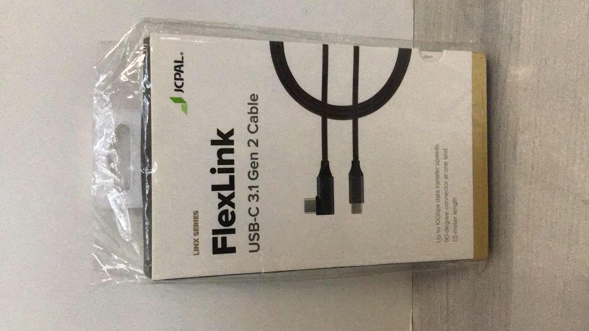 Photo 1 of NEW FLEXLINK USB-C 3.1 GEN 2 CHARGING/DATA TRANSFER 4FT CABLE