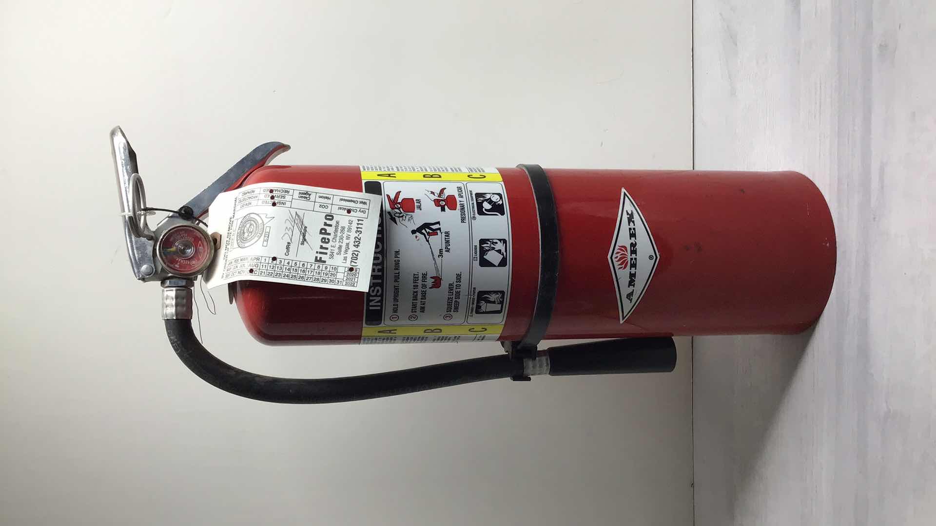 Photo 1 of AMEREX FIREPRO FIRE EXTINGUISHER MODEL B456