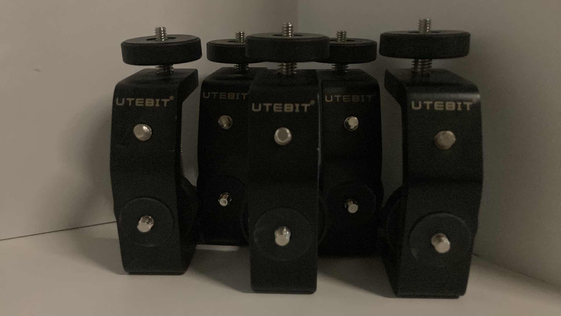 Photo 4 of UTEBIT UNIVERSAL C-CLAMP FOR DESKTOPS & CAMERAS (5PC SET) 2.95” X 1.77” H6.69”