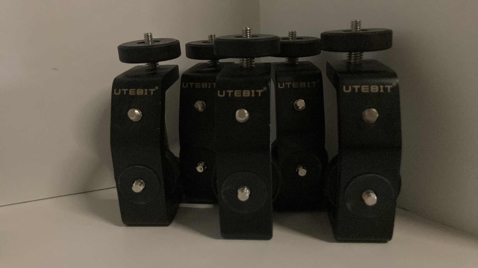 Photo 4 of UTEBIT UNIVERSAL C-CLAMP FOR DESKTOPS & CAMERAS (5PC SET) 2.95” X 1.77” H6.69”