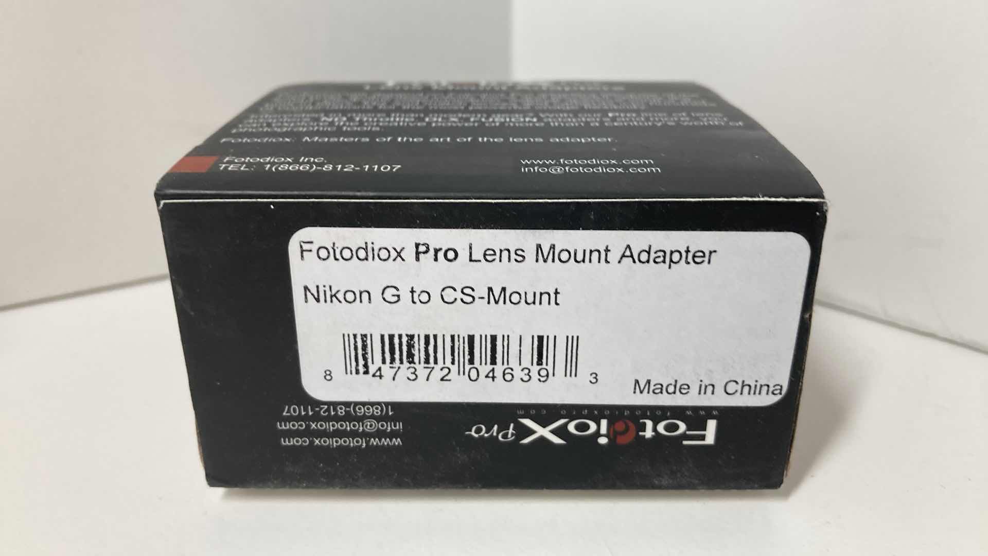 Photo 3 of NEW FOTODIOX PRO LENS MOUNT ADAPTER NIKON (G)-CS