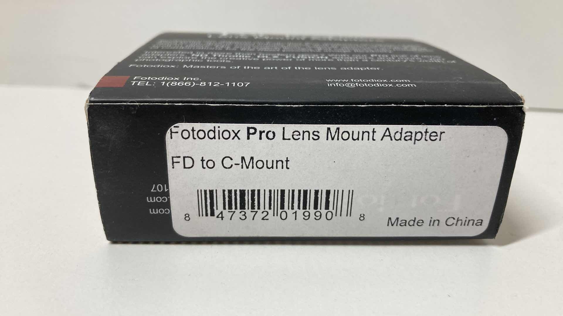 Photo 3 of NEW FOTODIOX PRO LENS MOUNT ADAPTER FD-C