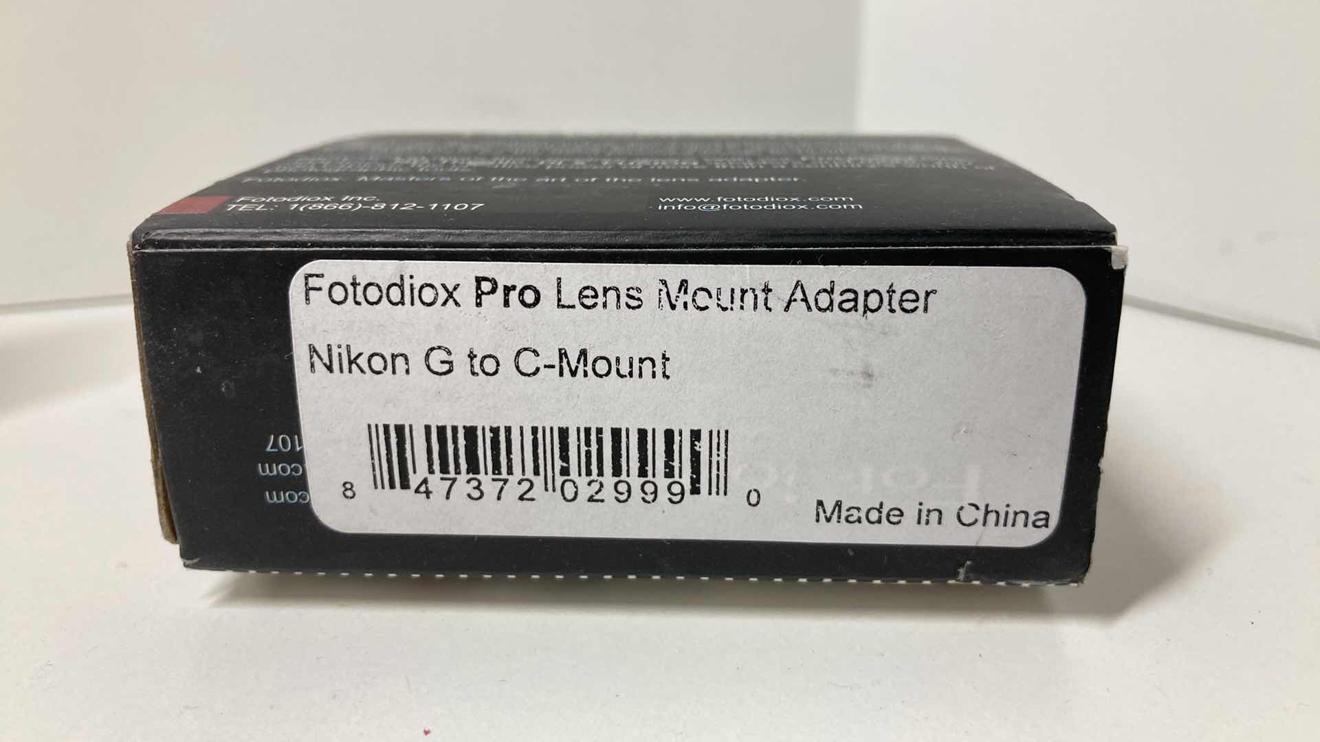 Photo 3 of NEW FOTODIOX PRO LENS MOUNT ADAPTER NIKON (G)-C