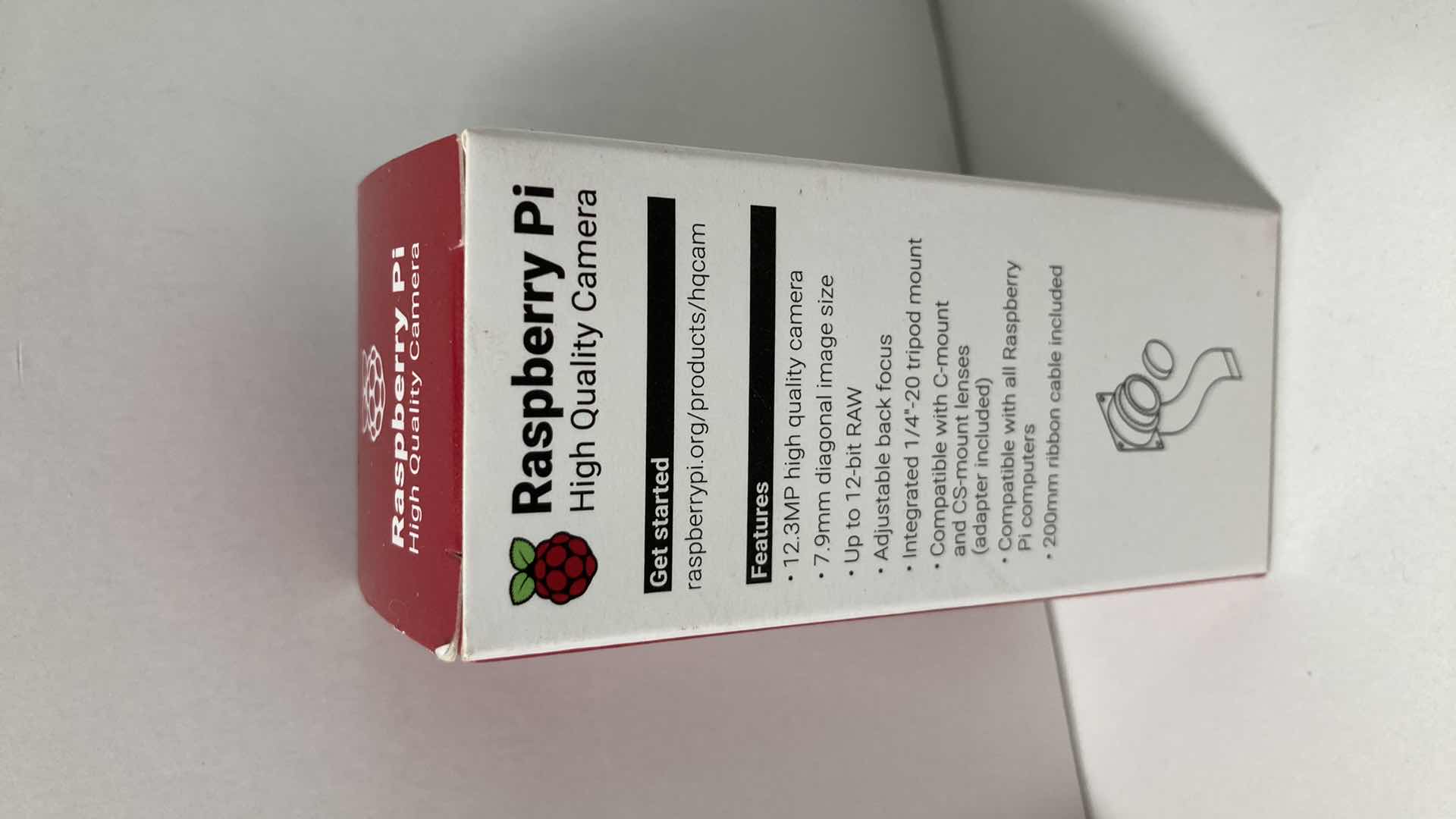 Photo 3 of NEW RASPBERRY Pi HIGH QUALITY 12.3MP CAMERA COMPATIBLE W C-MOUNT/CS-MOUNT LENSES & RASPBERRY Pi COMPUTERS (2)