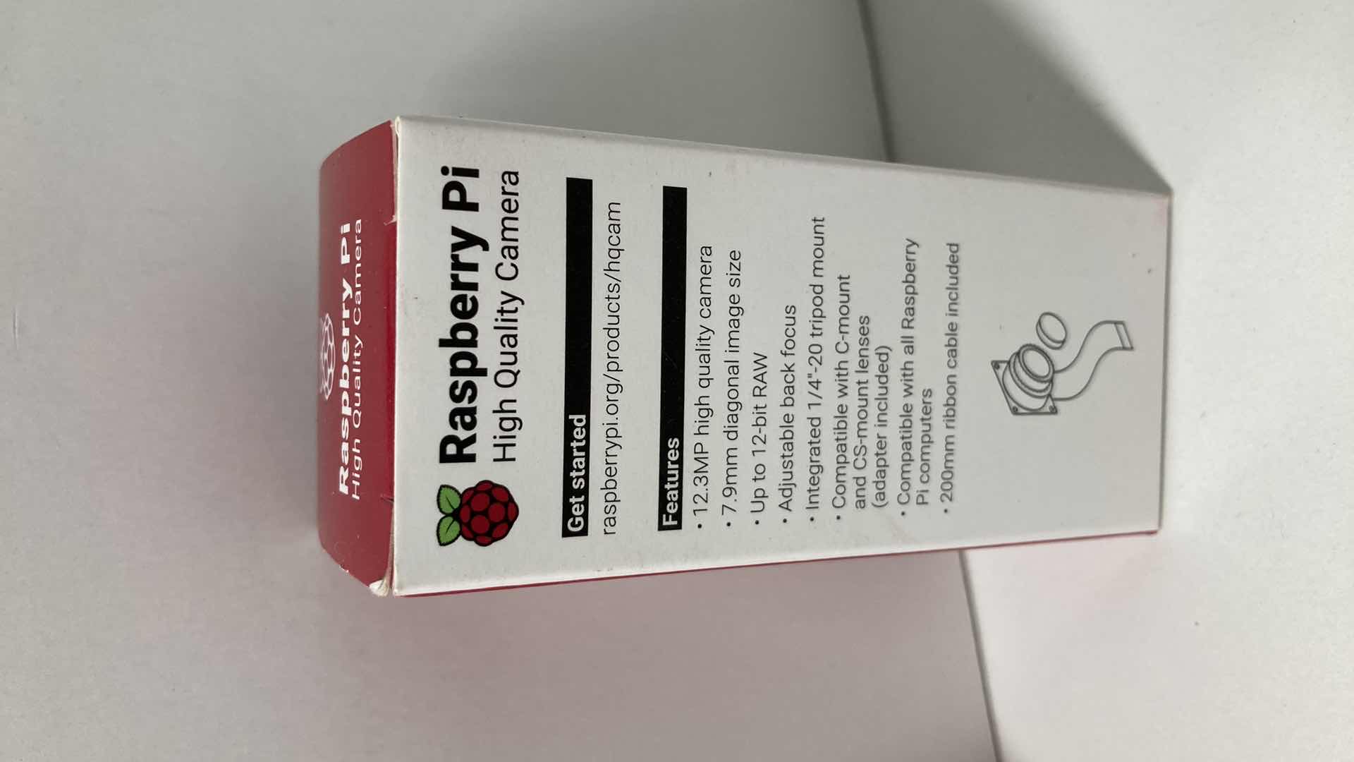 Photo 3 of NEW RASPBERRY Pi HIGH QUALITY 12.3MP CAMERA COMPATIBLE W C-MOUNT/CS-MOUNT LENSES & RASPBERRY Pi COMPUTERS (2)