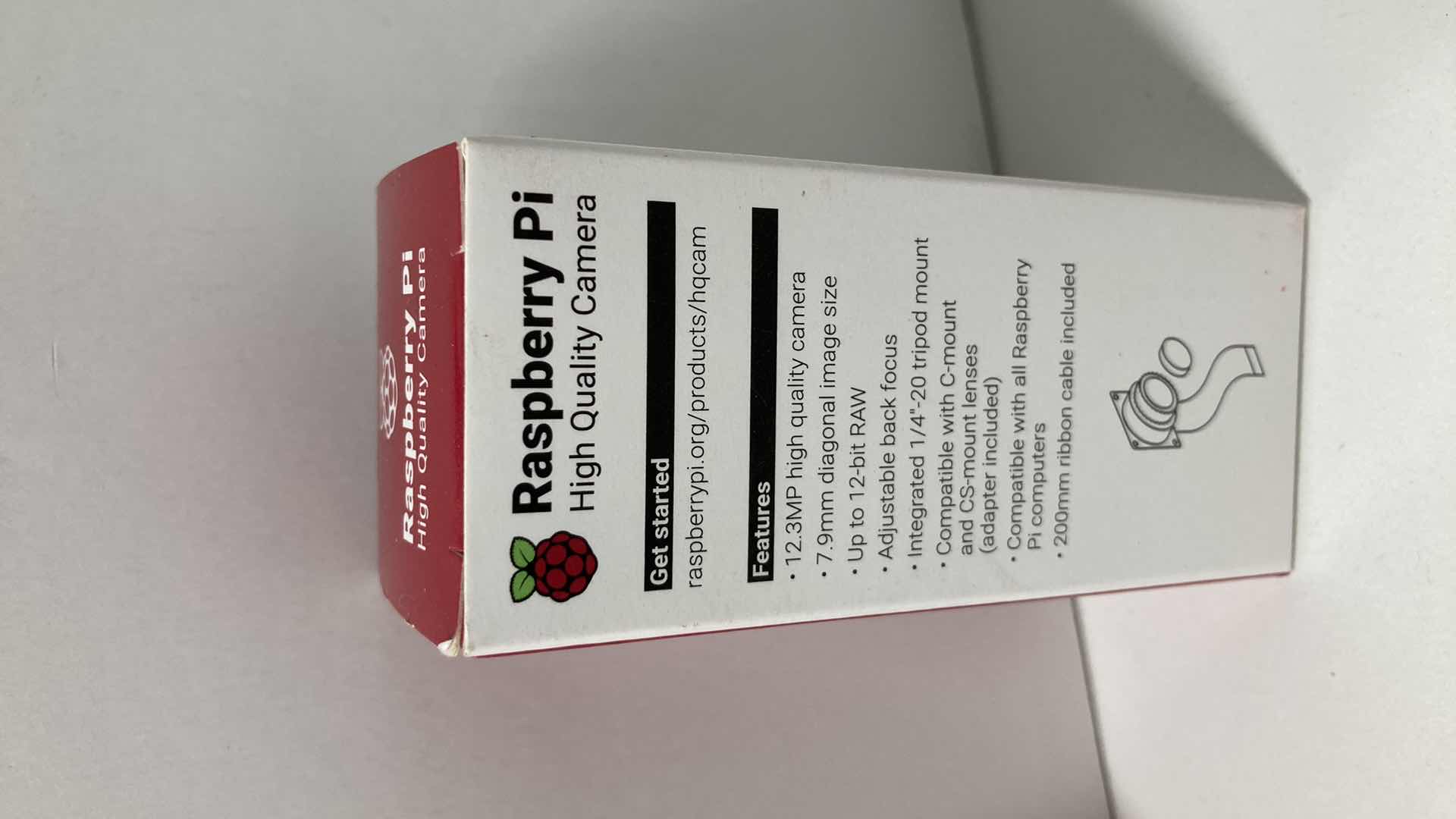 Photo 3 of NEW RASPBERRY Pi HIGH QUALITY 12.3MP CAMERA COMPATIBLE W C-MOUNT/CS-MOUNT LENSES & RASPBERRY Pi COMPUTERS (2)