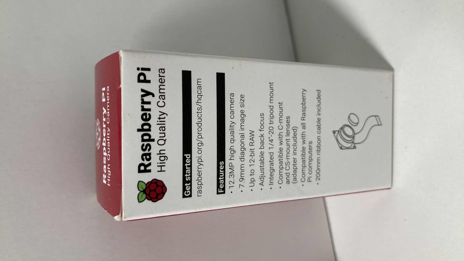 Photo 3 of NEW RASPBERRY Pi HIGH QUALITY 12.3MP CAMERA COMPATIBLE W C-MOUNT/CS-MOUNT LENSES & RASPBERRY Pi COMPUTERS (2)