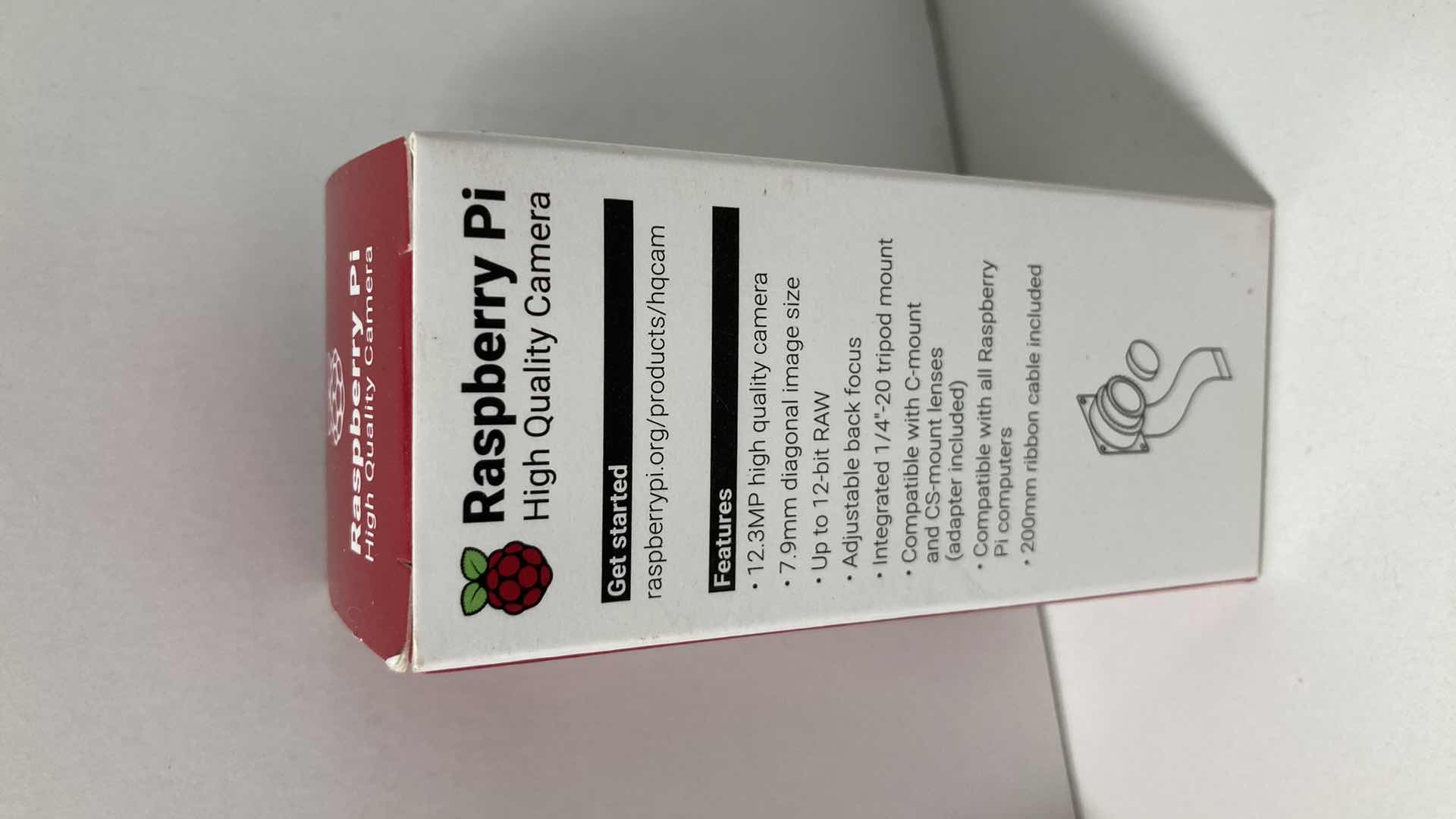 Photo 3 of NEW RASPBERRY Pi HIGH QUALITY 12.3MP CAMERA COMPATIBLE W C-MOUNT/CS-MOUNT LENSES & RASPBERRY Pi COMPUTERS (2)