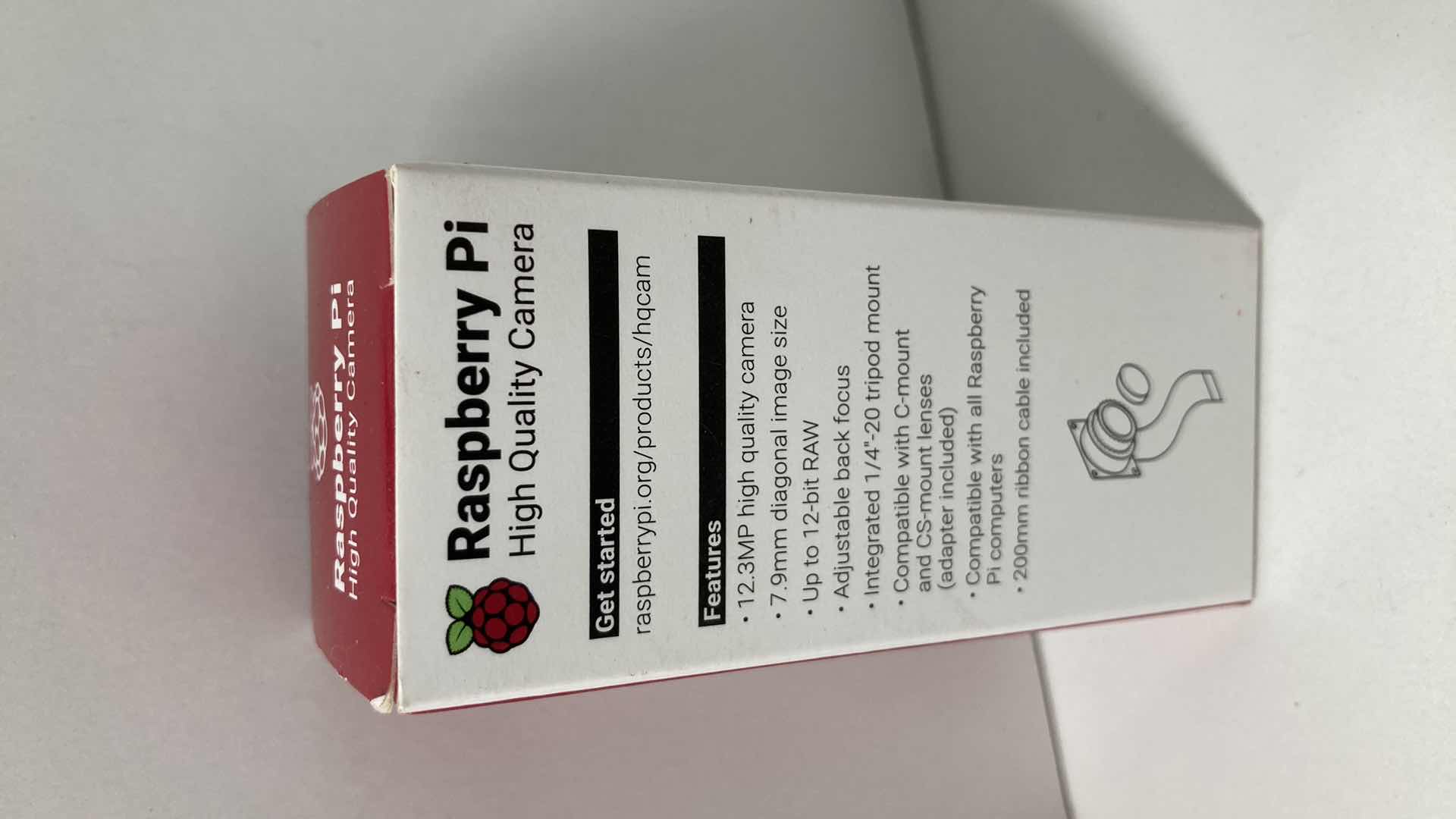 Photo 3 of NEW RASPBERRY Pi HIGH QUALITY 12.3MP CAMERA COMPATIBLE W C-MOUNT/CS-MOUNT LENSES & RASPBERRY Pi COMPUTERS (2)