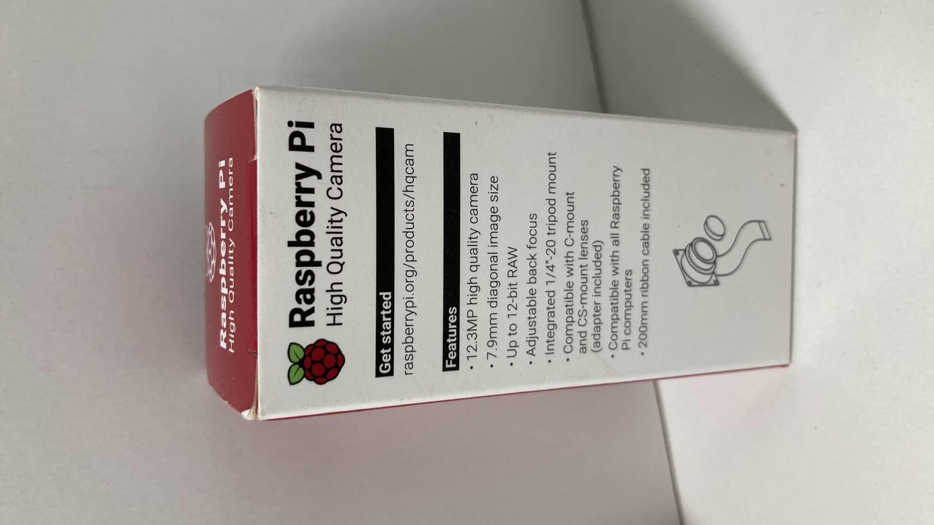 Photo 3 of NEW RASPBERRY Pi HIGH QUALITY 12.3MP CAMERA COMPATIBLE W C-MOUNT/CS-MOUNT LENSES & RASPBERRY Pi COMPUTERS (2)