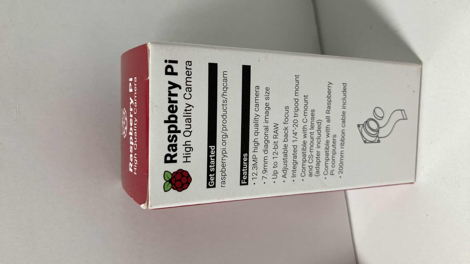 Photo 3 of NEW RASPBERRY Pi HIGH QUALITY 12.3MP CAMERA COMPATIBLE W C-MOUNT/CS-MOUNT LENSES & RASPBERRY Pi COMPUTERS (2)