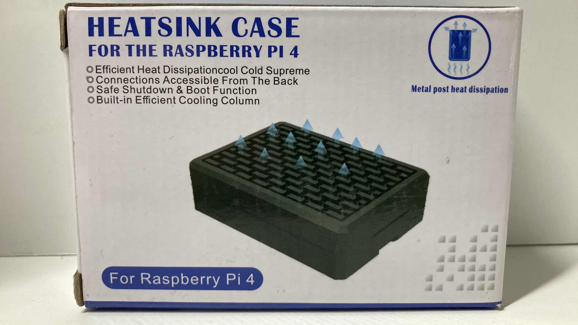 Photo 1 of NEW IUNIKER HEATSINK CASE FOR RASPBERRY Pi 4 MODEL IU-RP-080-UK-T (6)