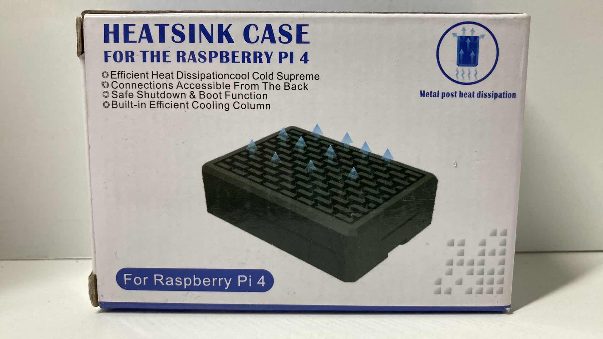 Photo 1 of NEW IUNIKER HEATSINK CASE FOR RASPBERRY Pi 4 MODEL IU-RP-080-UK-T (6)