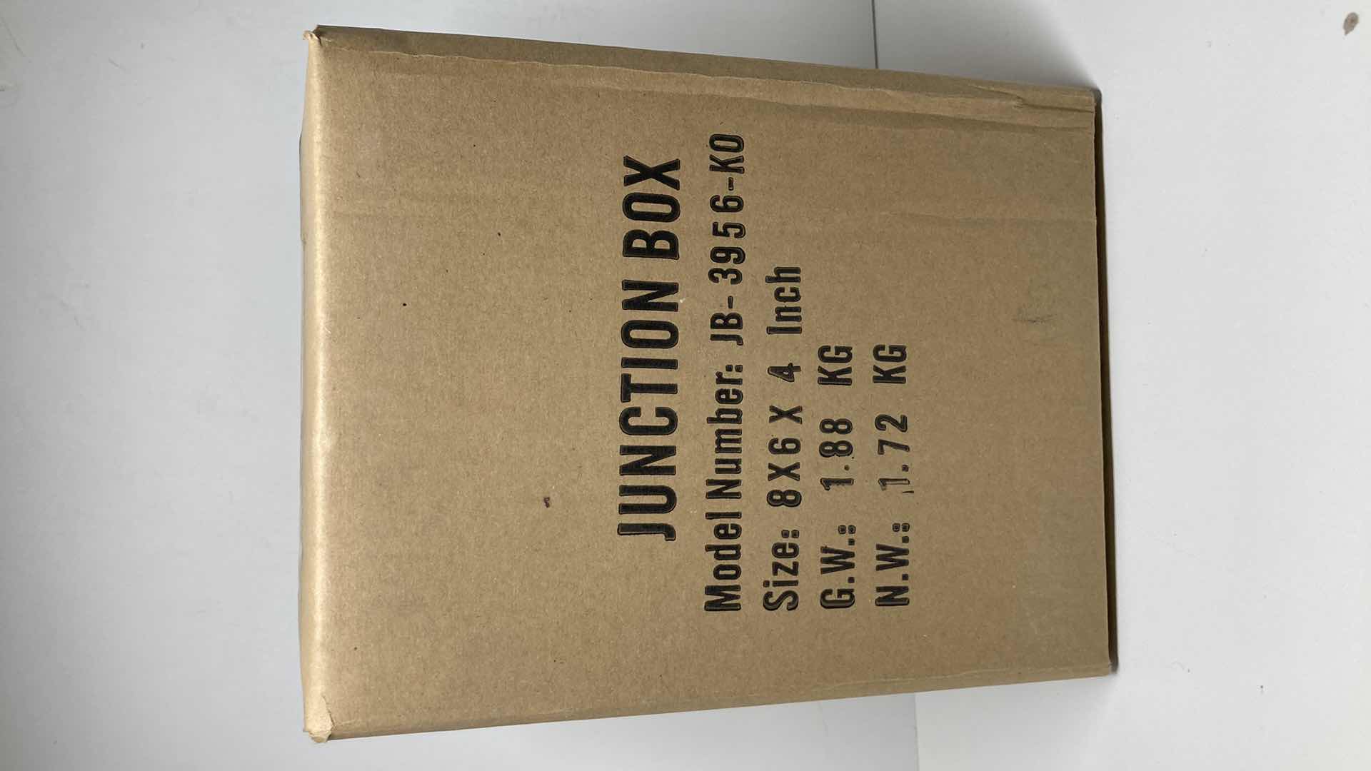 Photo 5 of NEEW BUD HEAVY-DUTY 16GA WELDED STEEL JUNCTION BOX MODEL JB-3956-KO (4)