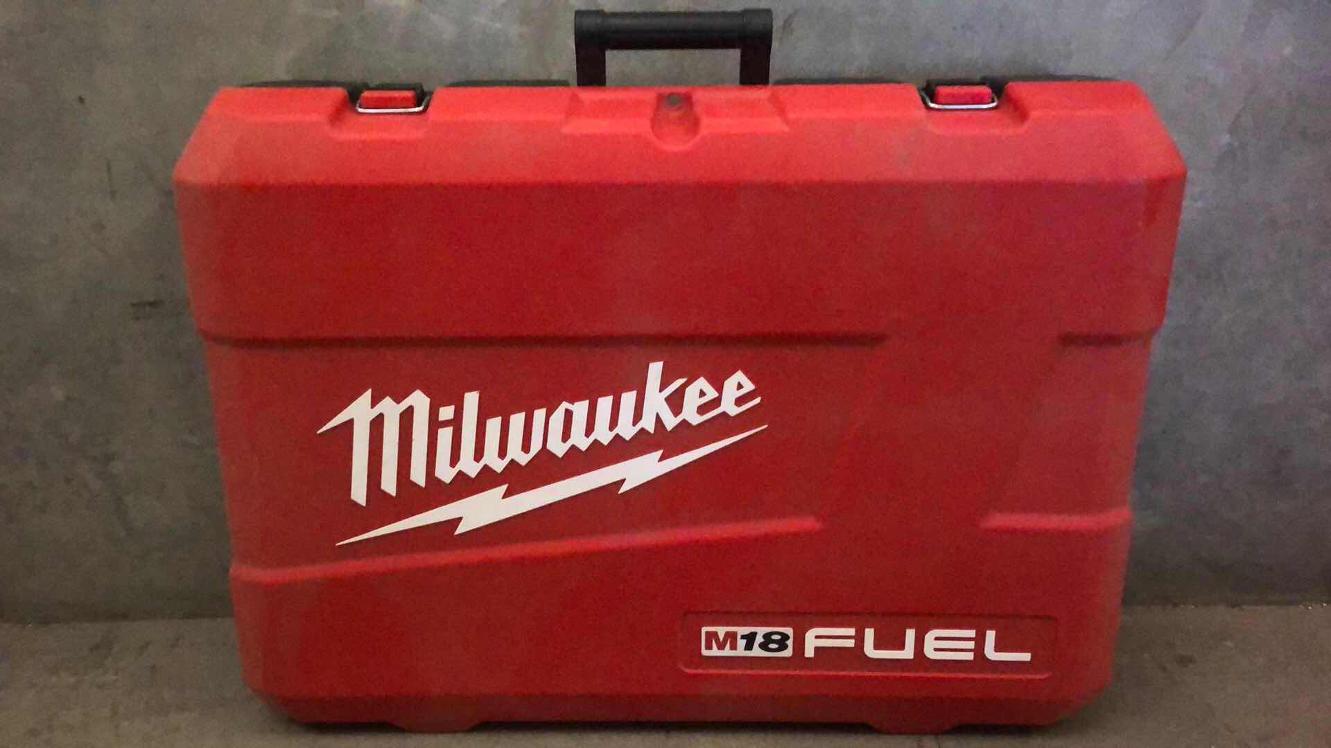 Photo 1 of MILWAUKEE TOOL CASE FOR 1-1/2” LINEMAN MAGNETIC DRILL KIT 2788-22HD