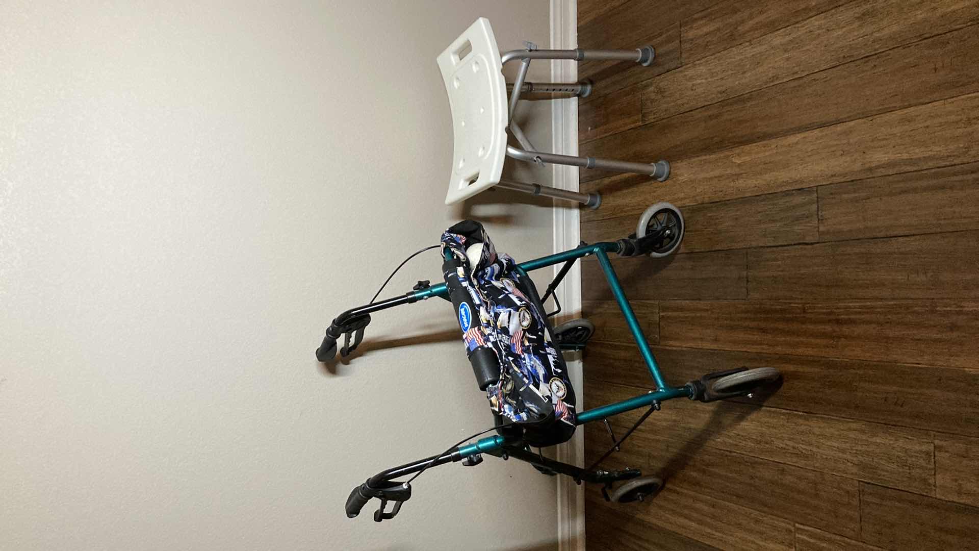 Photo 1 of INVACARE ROLLING WALKER & SHOWER CHAIR