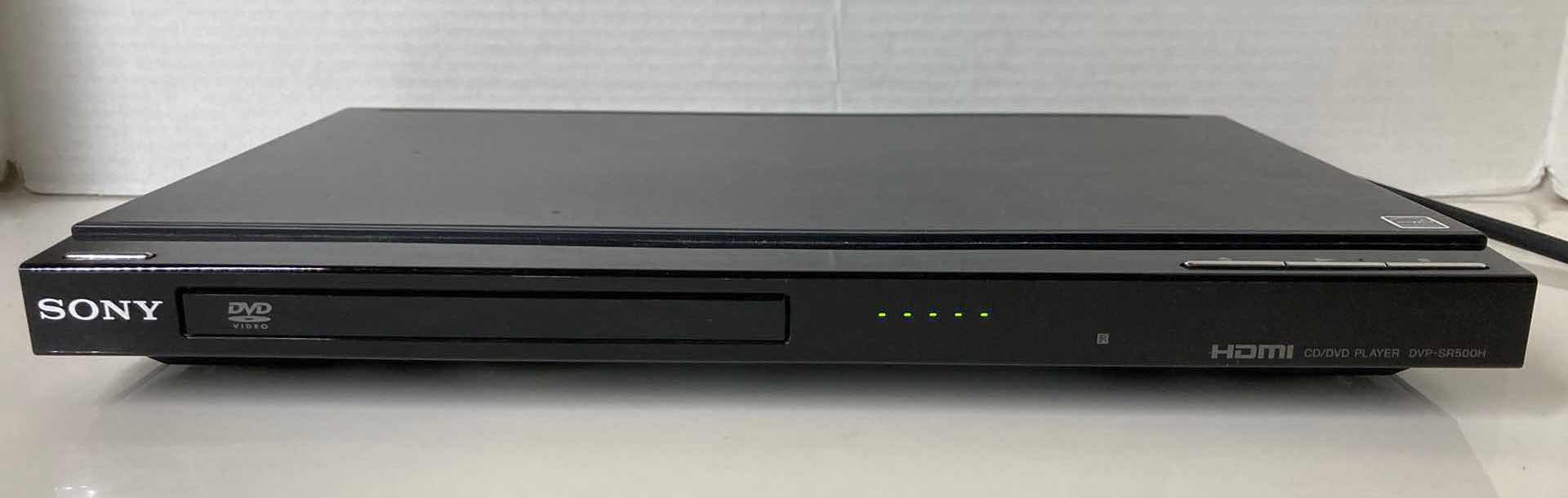 Photo 2 of SONY DVD PLAYER MODEL DVP-SR500H W REMOTE & HDMI CABLE