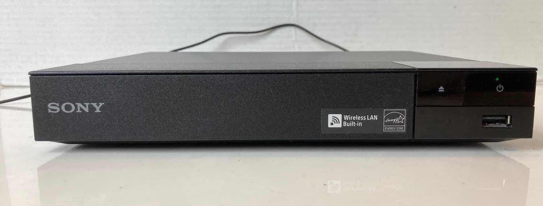 Photo 2 of SONY WIFI COMPATIBLE BLU-RAY DVD PLAYER MODEL BDP-S-3700 W REMOTE