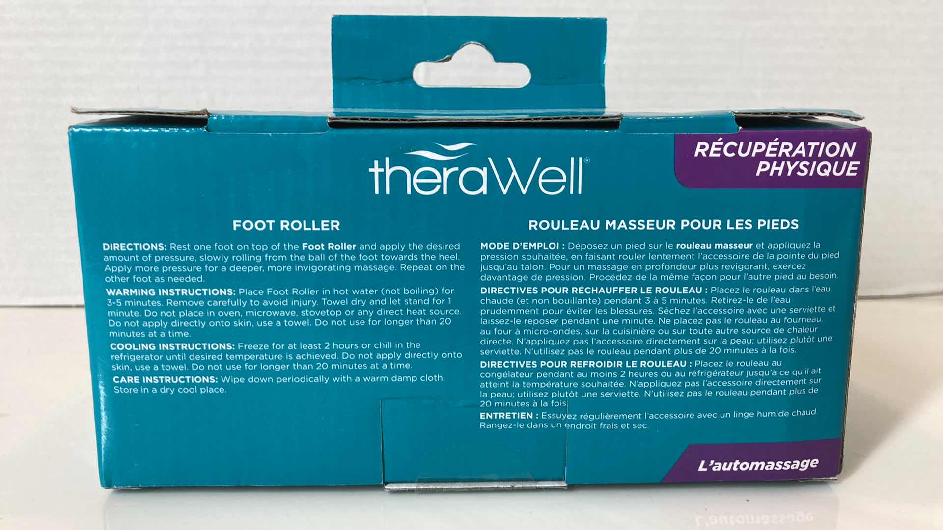 Photo 3 of NEW THERAWELL FOOT MASSAGE ROLLER