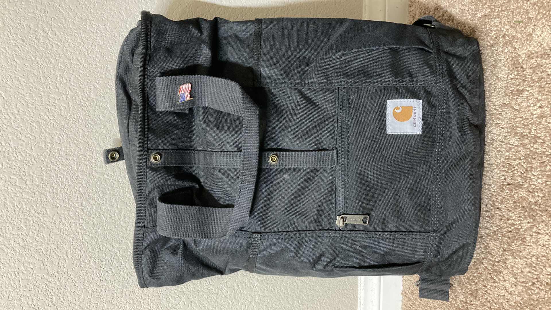 Photo 1 of CARHARTT BLACK RUCKSACK 13” X 18”