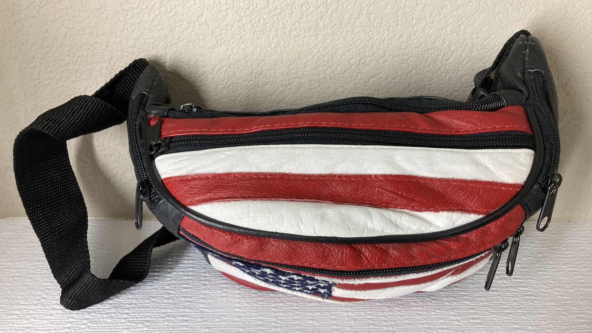 Photo 2 of AMERICAN FLAG LEATHER FANNY PACK