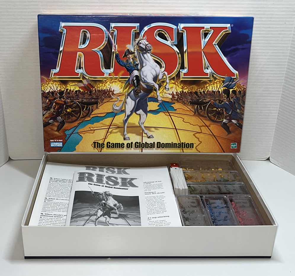 Photo 2 of HASBRO PARKER BROTHERS RISK BOARD GAME