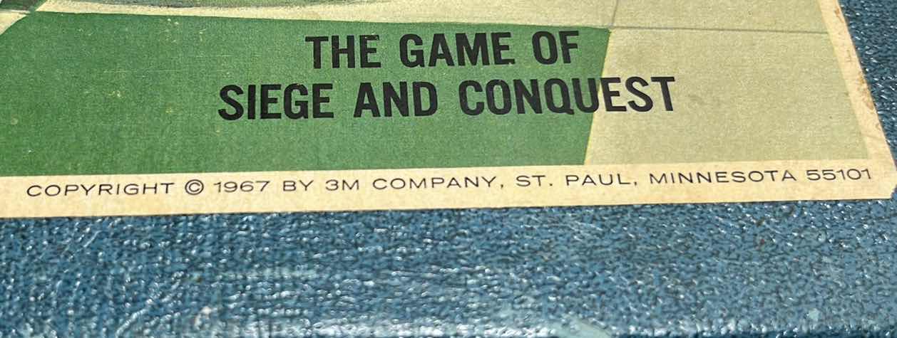 Photo 6 of VINTAGE 3M COMPANY BOOKSHELF GAME “FEUDAL” (1967)