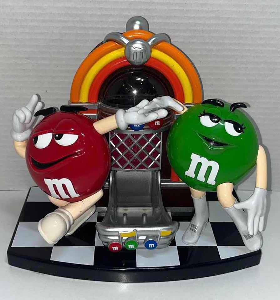 Photo 1 of M&M’S ROCK N ROLL CAFE CANDY DISPENSER
