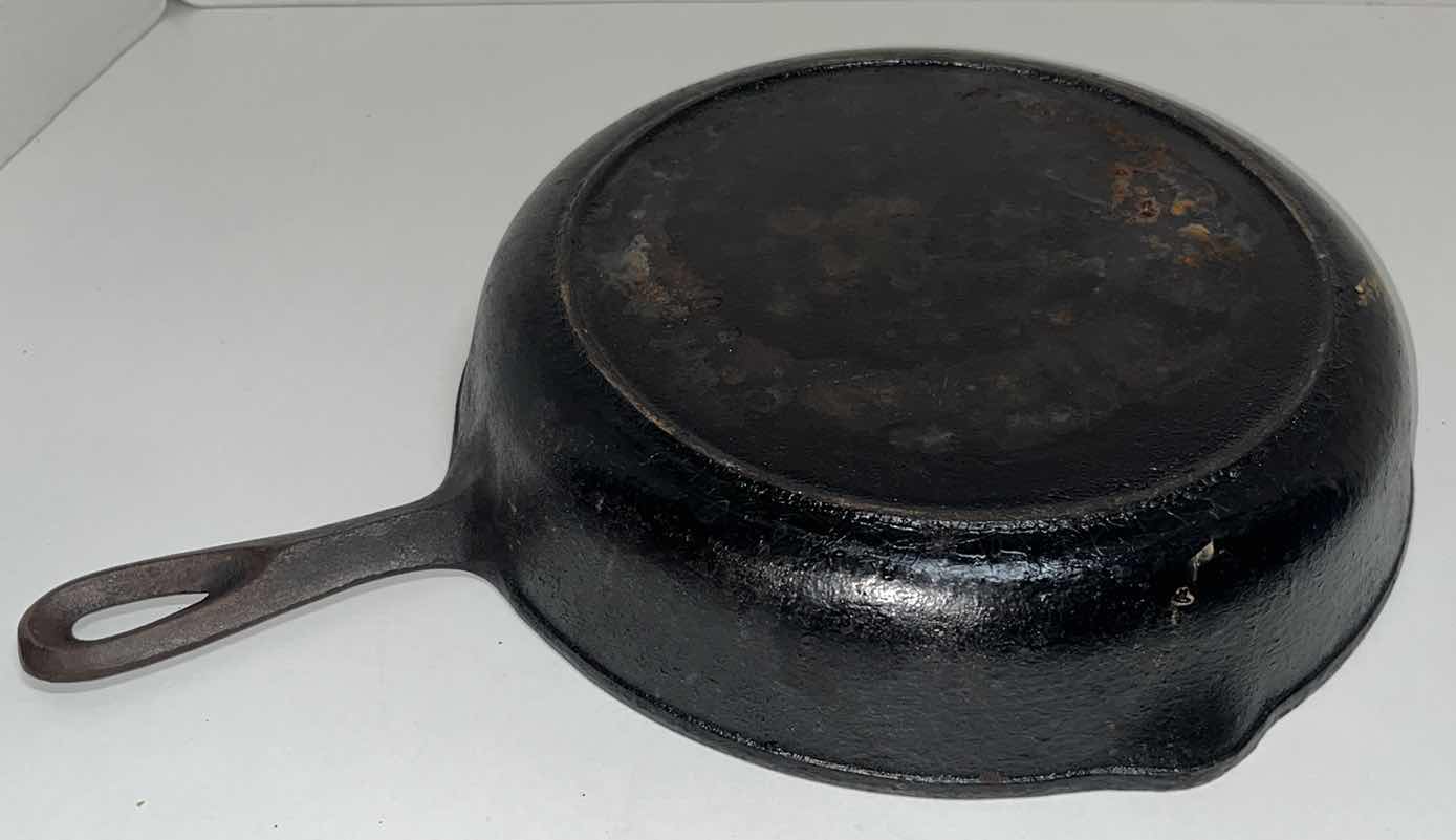 Photo 3 of CAST-IRON SKILLETS, SIZES 10 5/8” & 8” (2)