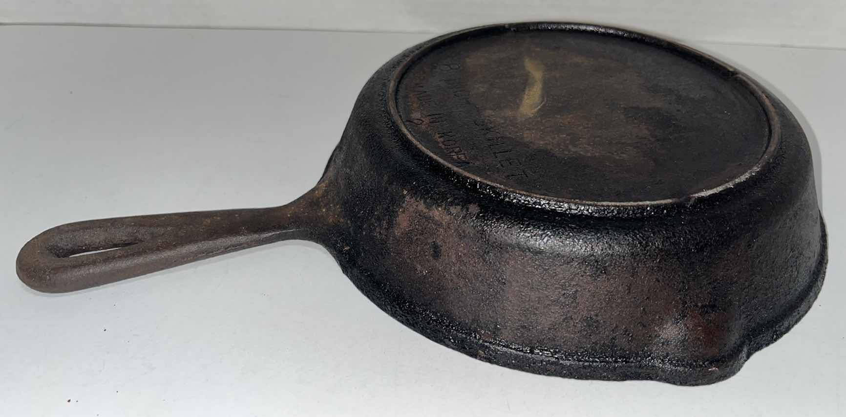 Photo 6 of CAST-IRON SKILLETS, SIZES 10 5/8” & 8” (2)