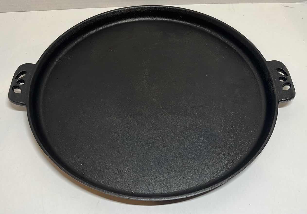 Photo 1 of CAMP CHEF HOME 14” SEASONED CAST IRON PIZZA PAN (1)