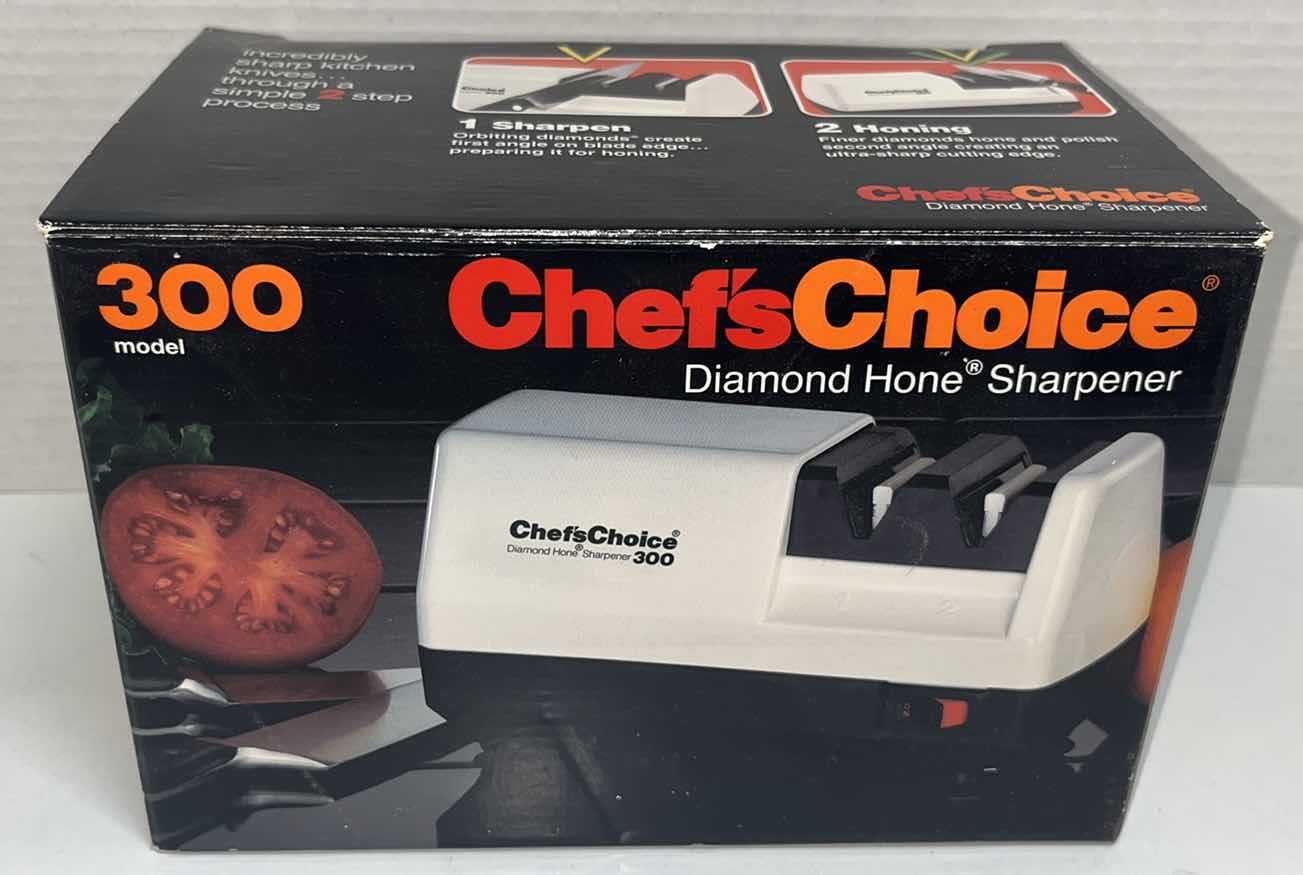 Photo 1 of CHEF’S CHOICE DIAMOND HONE KNIFE SHARPENER, MODEL 300