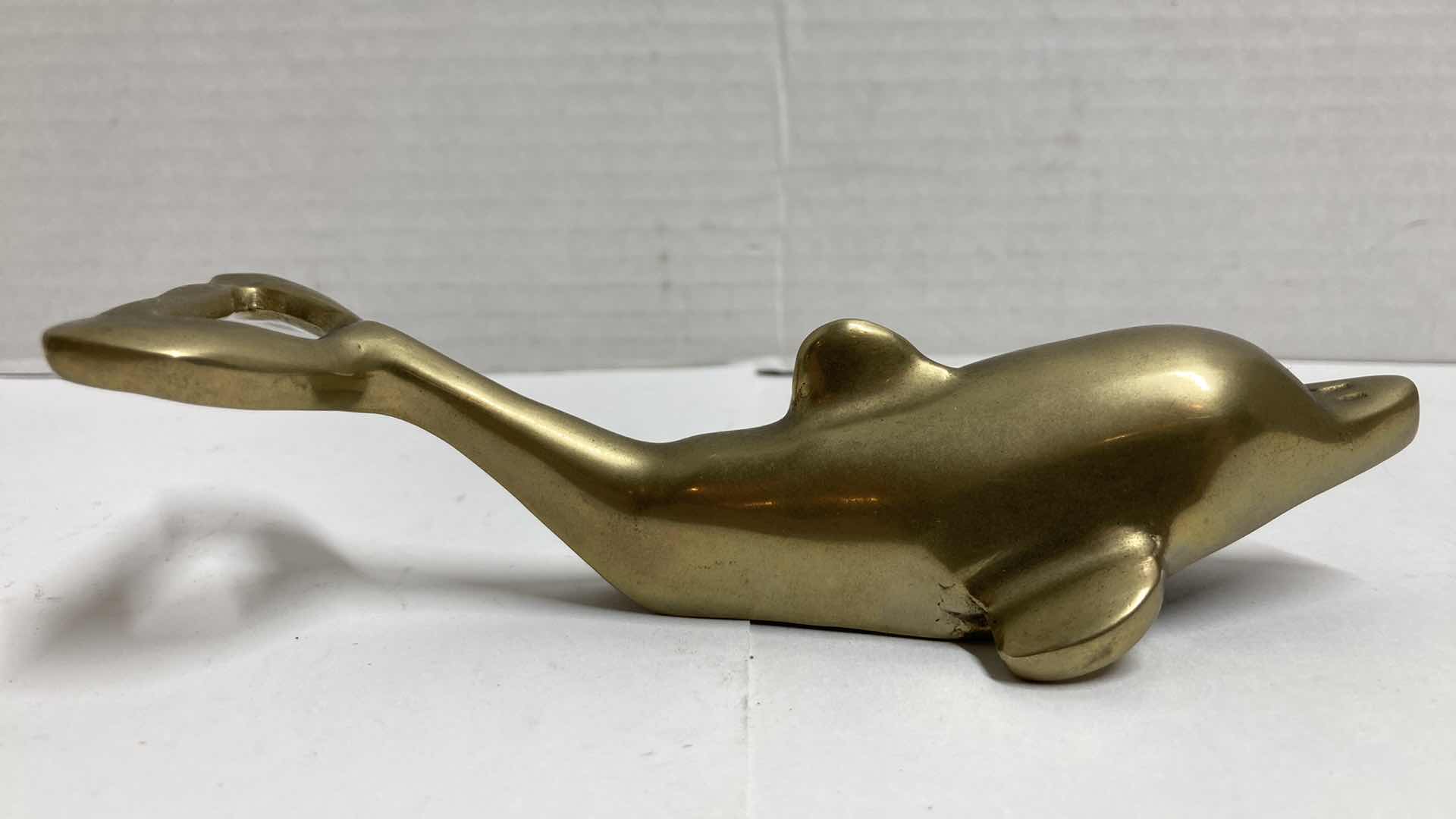 Photo 7 of SOLID BRASS DOLPHIN DECOR & BRASS DOLPHIN BOTTLE OPENER 6” X 2”