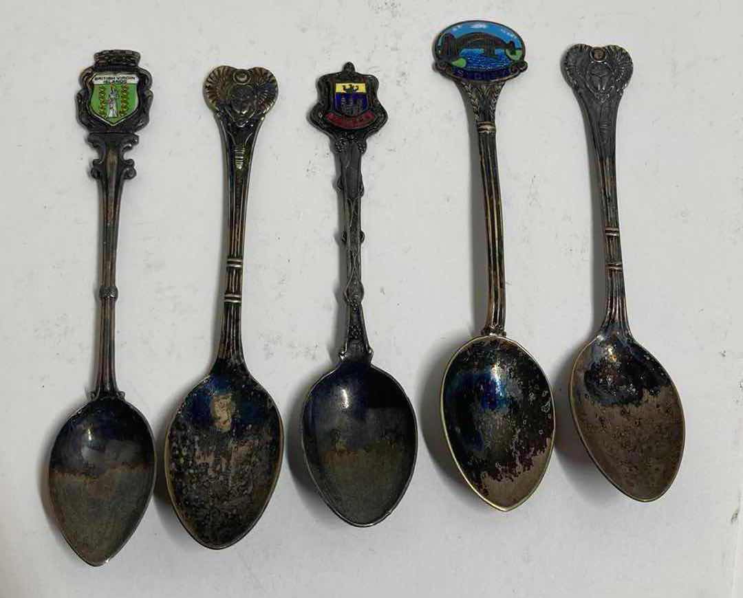 Photo 2 of DECORATIVE THEME MINI SPOONS- VARIOUS DESIGNS & ORIGINS 3”-4”