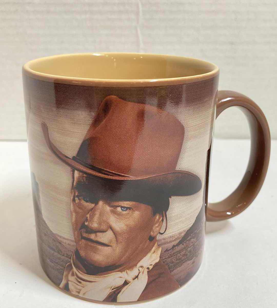 Photo 2 of JOHN WAYNE THE DUKE CERAMIC COFFEE MUG & THE DUKE TRAVEL MUG W LID