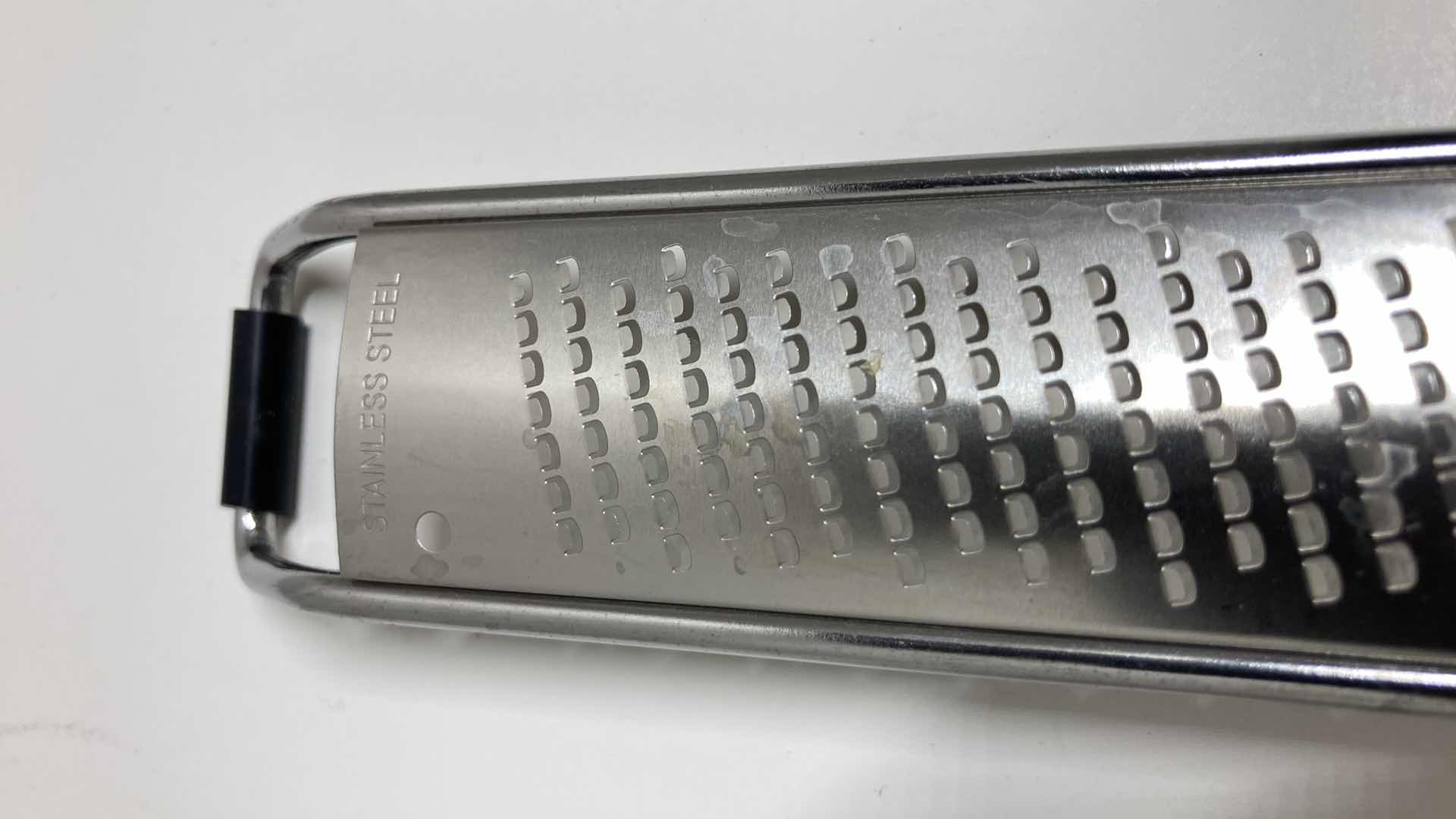Photo 7 of MICROPLANE 6” FINE GRATER & STAINLESS STEEL 9” FINE GRATER