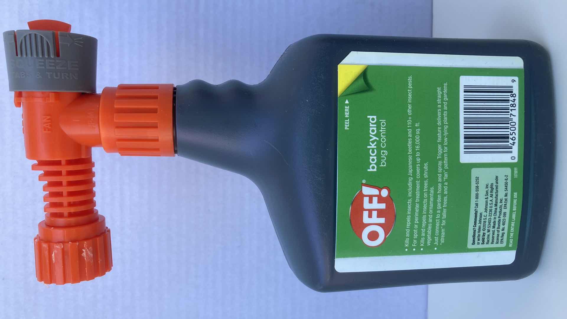 Photo 3 of NEW OFF! BACKYARD BUG CONTROL PESTICIDE SPRAY 32FLOZ (3)