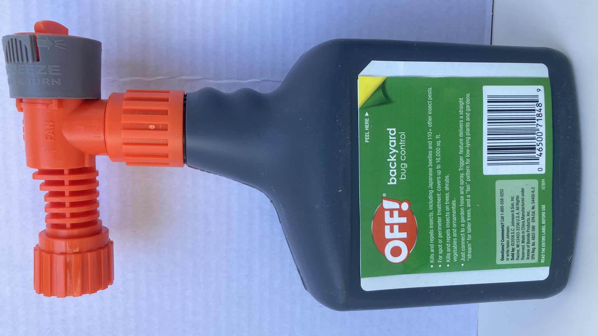 Photo 3 of NEW OFF! BACKYARD BUG CONTROL PESTICIDE SPRAY 32FLOZ (2)