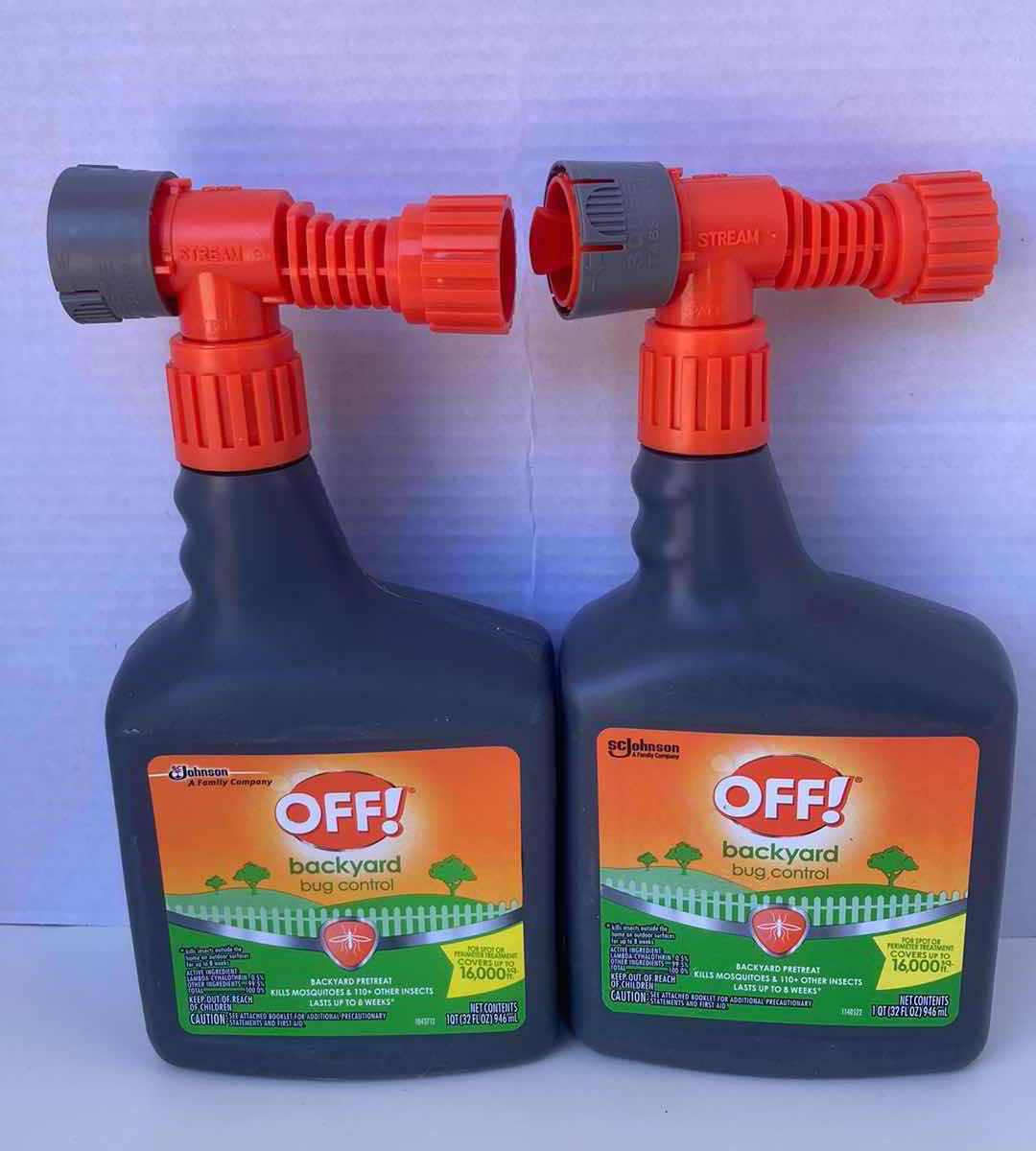 Photo 1 of NEW OFF! BACKYARD BUG CONTROL PESTICIDE SPRAY 32FLOZ (2)